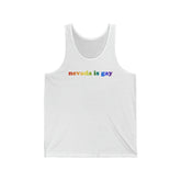 Nevada is Gay Pride Tank-Top: LGBTQ+ Flag Gradient Tank