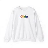 Ohio Sweatshirt: Vibrant Pride Gradient Design