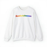 Saskatchewan Pride Gradient Sweater: LGBTQ+ Designed Sweatshirt