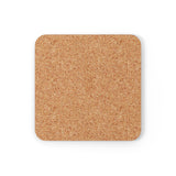 LGBTQ+ Flag Coaster Set: 4 Corkwood Wavey Drink Coasters