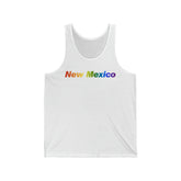 New Mexico Tank-Top: Vibrant Pride Gradient Design