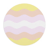 Pangender Flag Ripple Mousepad: Wavey Design for Desk
