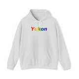 Yukon Pride Gradient Hoodie: LGBTQ+ Designed Sweater
