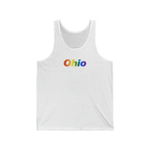 Ohio Tank-Top: Vibrant Pride Gradient Design