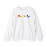 Nevada Sweatshirt: Vibrant Pride Gradient Design