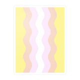 Pangender Flag Ripple Decal: Wavey Pride Sticker