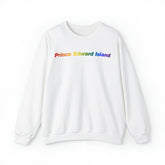 Prince Edward Island Pride Gradient Sweater: LGBTQ+ Designed Sweatshirt