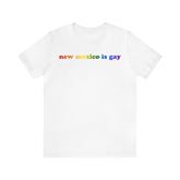 New Mexico is Gay Pride T-Shirt: LGBTQ+ Flag Gradient Tee