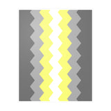 Demigender Flag Wavey Decal: Sharp Pride Sticker
