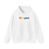 Oregon Hoodie: Vibrant Pride Gradient Design