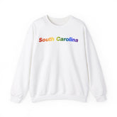South Carolina Sweatshirt: Vibrant Pride Gradient Design