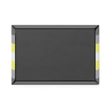 Demigender Pride Flag Magnet: Wavey Rectangle Button for Fridge