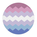 Bigender Flag Wavey Mousepad: Sharp Design for Desk