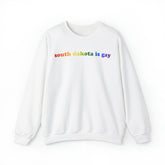 South Dakota is Gay Pride Sweatshirt: LGBTQ+ Flag Gradient Sweater