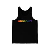 Missouri Tank-Top: Vibrant Pride Gradient Design