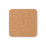 Transgender Flag Coaster Set: 4 Corkwood Wavey Drink Coasters