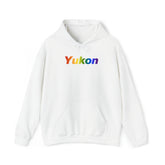 Yukon Pride Gradient Hoodie: LGBTQ+ Designed Sweater