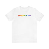 Georgia is Gay Pride T-Shirt: LGBTQ+ Flag Gradient Tee