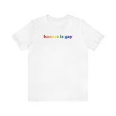 Kansas is Gay Pride T-Shirt: LGBTQ+ Flag Gradient Tee