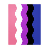 Genderfluid Flag Ripple Decal: Wavey Pride Sticker