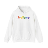 Indiana Hoodie: Vibrant Pride Gradient Design