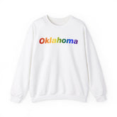 Oklahoma Sweatshirt: Vibrant Pride Gradient Design