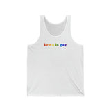 Iowa is Gay Pride Tank-Top: LGBTQ+ Flag Gradient Tank