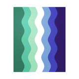 Gay Pride Flag Ripple Decal: Wavey Pride Sticker