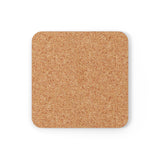 Philly Pride Flag Coaster Set: 4 Corkwood Wavey Drink Coasters
