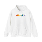 Alaska Hoodie: Vibrant Pride Gradient Design