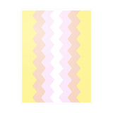 Pangender Flag Wavey Decal: Sharp Pride Sticker