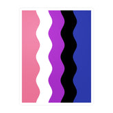 Genderfluid Flag Ripple Decal: Wavey Pride Sticker