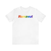 Nunavut Pride Gradient T-Shirt: LGBTQ+ Designed Tee