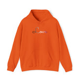Asexual Love Script Hoodie: Subtly Elegant Pride Sweatshirt
