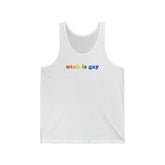 Utah is Gay Pride Tank-Top: LGBTQ+ Flag Gradient Tank