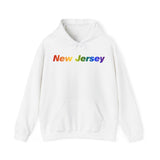 New Jersey Hoodie: Vibrant Pride Gradient Design