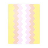 Pangender Flag Wavey Decal: Sharp Pride Sticker