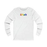 Utah Long Sleeve Tee: Pride Gradient Design
