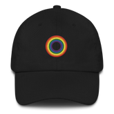 Embroidered Hat: LGBTQ+ Pride Ring Emblem Design