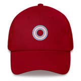 Embroidered Hat: Transgender Pride Ring Emblem Design