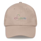 Polysexual Love Script Hat: Elegantly Embroidered Pride Cap