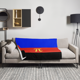 Polyamory Pride Throw Blanket: Cozy LGBTQ+ Decorative Print