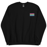 Polysexual Pride Flag Embroidered Sweatshirt