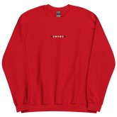 Embroidered Agender Sweatshirt: Pride Flag Horizontal Square Design