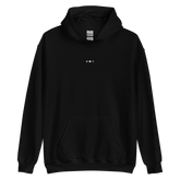 Embroidered Genderqueer Hoodie: Pride Flag Horizontal Circle Design