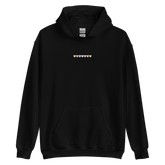 Embroidered Pangender Hoodie: Pride Flag Horizontal Heart Design