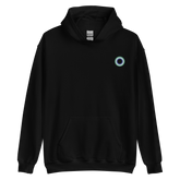 Embroidered Hoodie: Gay Pride Ring Emblem Design