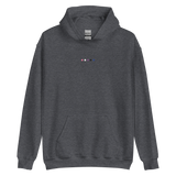 Embroidered Genderfluid Hoodie: Pride Flag Horizontal Circle Design