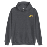 Embroidered Intersex Rainbow Hoodie: Pride Flag LGBTQ+ Design