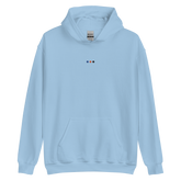Embroidered Polyamory Hoodie: Pride Flag Horizontal Circle Design